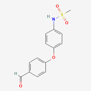 N-(4-(4-Formylphenoxy)phenyl)methanesulfonamide