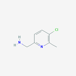 (5-Chloro-6-methylpyridin-2-YL)methanamine