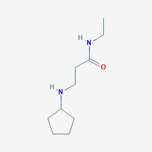 3-(cyclopentylamino)-N-ethyl-propanamide