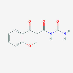 [(4-oxo-4H-1-benzopyran-3-yl)carbonyl]urea