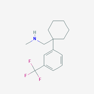 N-methyl-1-(1-(3-(trifluoromethyl)phenyl)cyclohexyl)methanamine