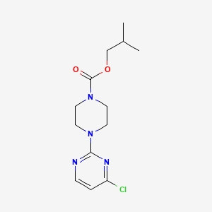 Isobutyl 4-(4-chloropyrimidin-2-yl)piperazine-1-carboxylate