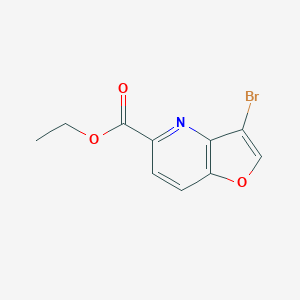 Ethyl 3-bromofuro[3,2-b]pyridine-5-carboxylate