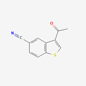 3-Acetylbenzo[b]thiophen-5-carbonitrile