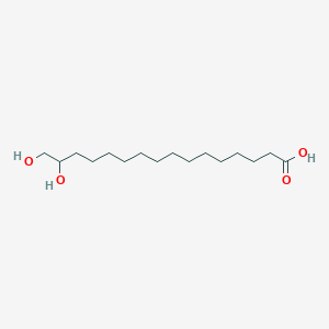 molecular formula C16H32O4 B8305144 Ustilic acid A 