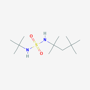 molecular formula C12H28N2O2S B8305170 N-(tert-butylsulfamoyl)-2,4,4-trimethylpentan-2-amine 