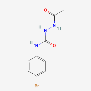 1-Acetyl-4-(4-bromophenyl)semicarbazide