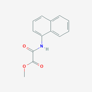 N-(1-Naphthyl)oxamidic acid methyl ester