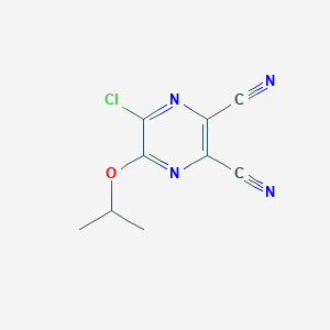 2,3-Dicyano-5-chloro-6-isopropoxypyrazine