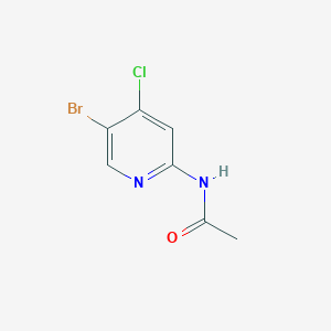 N-(5-bromo-4-chloropyridin-2-yl)acetamide
