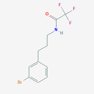N-(3-(3-bromophenyl)propyl)-2,2,2-trifluoroacetamide