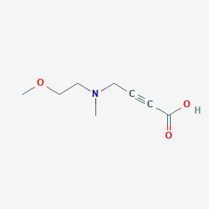 4-[(2-Methoxy-ethyl)-methyl-amino]-but-2-ynoic acid