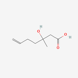 3-Hydroxy-3-methylhept-6-enoic acid