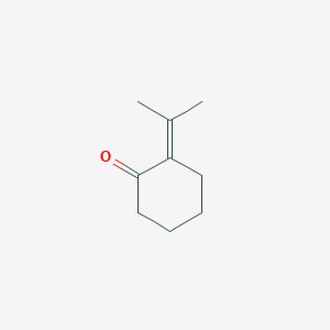molecular formula C9H14O B083054 2-(1-Methylethylidene)cyclohexanone CAS No. 13747-73-4