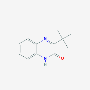 2-t-Butyl-3, 4-dihydro-3-oxoquinoxaline