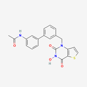 molecular formula C21H17N3O4S B8305540 Fen1-IN-5 