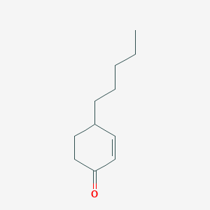 molecular formula C11H18O B8305599 4-Pentylcyclohexenone 