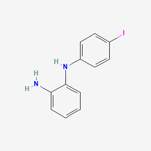 molecular formula C12H11IN2 B8305685 N-(4-iodophenyl)1,2-diaminobenzene 