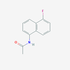 molecular formula C12H10FNO B8306030 N-(5-Fluoro-1-naphthalenyl)acetamide 