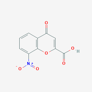8-nitro-2-carboxy-4-oxo-4H-1-benzopyran