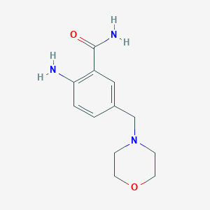 2-Amino-5-morpholin-4-ylmethylbenzamide