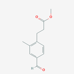 3-(4-Formyl-2-methyl-phenyl)-propionic Acid Methyl Ester