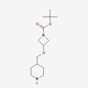 Tert-butyl 3-(piperidin-4-ylmethoxy)azetidine-1-carboxylate
