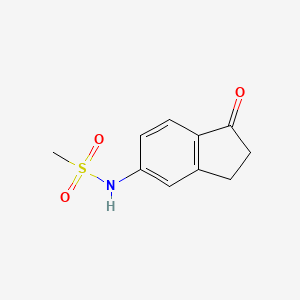 N-(1-Oxo-indan-5-yl)-methanesulfonamide