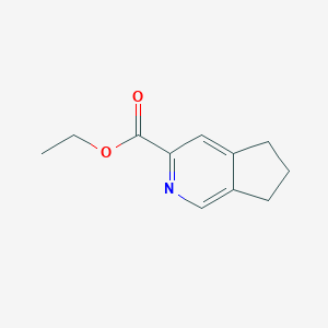 Ethyl 6,7-dihydro-5H-cyclopenta[c]pyridine-3-carboxylate