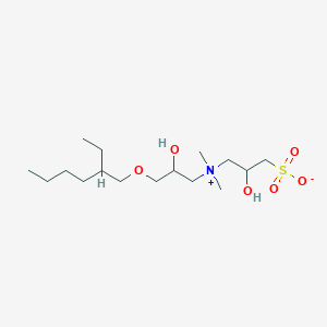 B008307 3-((2-Ethylhexyl)oxy)-2-hydroxy-N-(2-hydroxy-3-sulfopropyl)-N,N-dimethyl-1-propanaminium CAS No. 108797-85-9