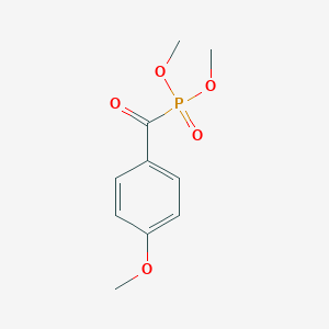 molecular formula C10H13O5P B083071 Dimethoxyphosphoryl-(4-methoxyphenyl)methanone CAS No. 10570-48-6