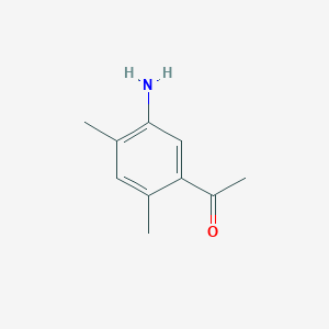molecular formula C10H13NO B083072 1-(5-Amino-2,4-dimethylphenyl)ethanone CAS No. 13621-22-2