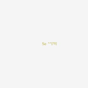 molecular formula Se B083074 Selenium-78 CAS No. 14833-16-0