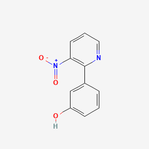 3-(3-Nitropyridin-2-yl)phenol