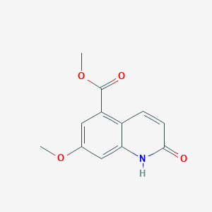 Methyl 7-methoxy-2-oxo-1,2-dihydroquinoline-5-carboxylate