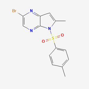 2-bromo-6-methyl-5-tosyl-5H-pyrrolo[2,3-b]pyrazine