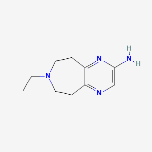 2-Amino-7-ethyl-6,7,8,9-tetrahydro-5H-pyrazino[2,3-d]azepine