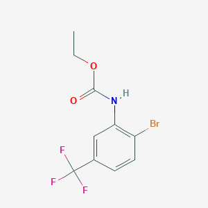 N-(2-bromo-5-trifluoromethylphenyl)carbamic acid ethyl ester