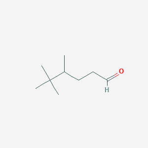 molecular formula C9H18O B8308188 4,5,5-Trimethylhexanal 