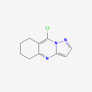 9-Chloro-5,6,7,8-tetrahydro-pyrazolo[5,1-b]quinazoline