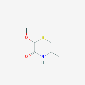 2-methoxy-5-methyl-2H-1,4-thiazin-3(4H)-one