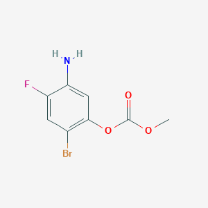 2-Fluoro-4-bromo-5-methoxycarbonyloxianiline