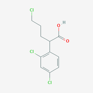 5-Chloro-2-(2,4-dichlorophenyl)pentanoic acid