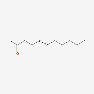 molecular formula C13H24O B8308521 6,10-Dimethyl-5-undecen-2-one CAS No. 689-66-7