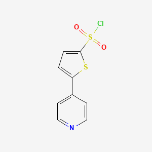 5-Pyridin-4-yl-thiophene-2-sulfonyl chloride