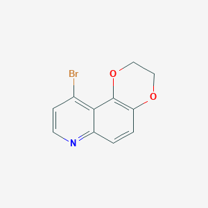 10-Bromo-2,3-dihydro-[1,4]dioxino[2,3-f]quinoline