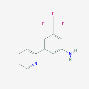 3-Pyridin-2-yl-5-trifluoromethyl-phenylamine