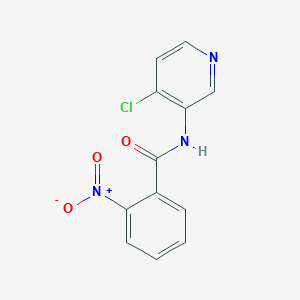 N-(4-chloropyridin-3-yl)-2-nitrobenzamide