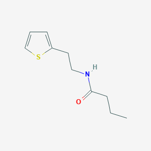 2-(2-Butyramido-ethyl)-thiophene