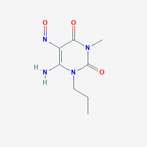 6-Amino-3-methyl-5-nitroso-1-n-propyluracil
